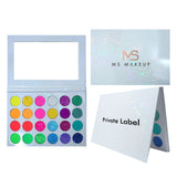 24 color spring and summer eyeshadow palette
