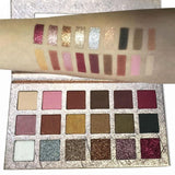 18 Colors Gold Eyeshadow Palette - MSmakeupoem.com