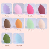 10 Colors Diamond Makeup Blender Sponge (with box) - MSmakeupoem.com