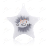 False Eyelashes 1 Pair With White Star (Mink hair)