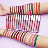 29 Colors Rose Gold Square Tube Liquid Lipstick - MSmakeupoem.com