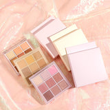 9 color square eyeshadow palette