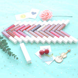 52 colors white square tube moisturizing lip gloss（#27-#52）