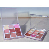 9 color square eyeshadow palette