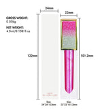 34 colors glitter gradient square tube lip gloss（#1-#22）