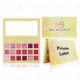 18 Colors Yellow Starry Eyeshadow Palette - MSmakeupoem.com