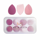 8pcs Beauty Eggs with Transparent Boxes / Makeup Egge Set Customized