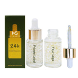 24k Gold Leaf Moisturizing Essence / Face Anti-Aging Serum Skin Care Serum - MSmakeupoem.com