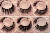 False eyelashes gold box  (3D mink hair)