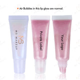 6 Colors Holographic squeeze tube Lip Glosses