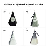 Pyramid Scented Candle / Customized Smokeless Scented Candle