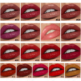 17 Colors Black Lid Square Tube Lip Glosses - MSmakeupoem.com