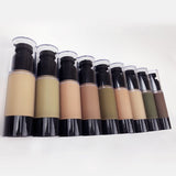 9 Colors Black Round Tube Foundation