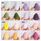 4pcs Beauty Eggs with Transparent Boxes / 4 in 1 Makeup Eggs