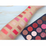 15 Colors Black Reddish Brown Eyeshadow Palette