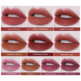 10 Colors Silver Matte Velvet Air Lip Glaze - MSmakeupoem.com