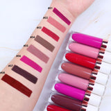 8 Colors Non-stick Liquid Lipstick / Logo Custom Lipstick Matte Liquid Wholesale