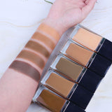 5 Colors Matte Liquid Foundation / Full Coverage Foundation Private Label