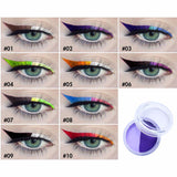 10 Types of Water-soluble Bicolor Eyeliner