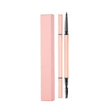 5 colors Square tube rose gold bar waterproof long-lasting triangle eyebrow pencil