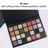 28 colors Best selling smoky makeup eyeshadow palette