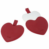 4 colors heart-shaped mirror