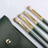 3 Colors 4pcs Customizable Mini Eyesmakeup Brushes Set