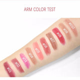 10 Color No Logo Lipsticks Matte / Crystal Square Tube Lipstick Customization - MSmakeupoem.com