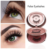 2 Pairs Of False Eyelashes With Magnetic Liquid Eyeliner - MSmakeupoem.com