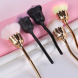 Rose Makeup Brush Large Loose Powder Brush