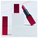 5 Colors Matte Red Square Tube Lipstick