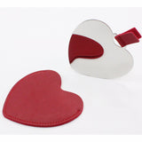 4 colors heart-shaped mirror