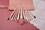 Nude powder makeup brush