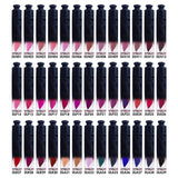 39 colors No-stick matte Black gradient tube liquid lipstick(#31-#39)