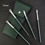 3 Colors 4pcs Customizable Mini Eyesmakeup Brushes Set