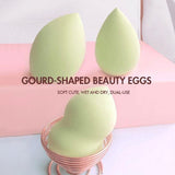 7 color gourd-shaped beauty eggs (with round clear plastic box)