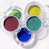 9 Colors Chameleon Holographic Monochrome Eyeshadow - MSmakeupoem.com