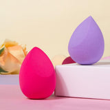 8 Colors Heart-shaped Beauty Eggs (with Box) / Makeup Sponge Customized Logo