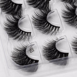 10 Pairs 3D Imitation Mink Hair Curl Thick False Eyelashes Wholesale - MSmakeupoem.com