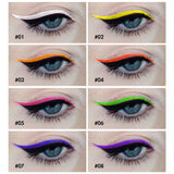 8 Colors Fluorescent Waterproof Liquid Eyeliner