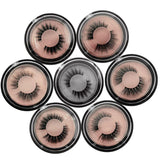 False eyelashes gold box  (3D mink hair)