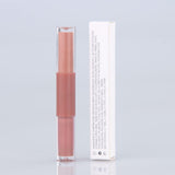 6 Colors Double-headed Non-stick Cup Liquid Lipstick & Matte Velvet Lip Glaze