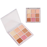 9 color square eyeshadow palette