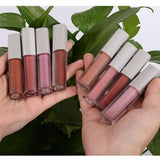 10 Colors Silver Matte Velvet Air Lip Glaze - MSmakeupoem.com