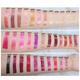 34 colors glitter gradient square tube lip gloss（#1-#22）