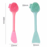 8 Kinds Of Double-headed Silicone Cleansing Mask Brush - MSmakeupoem.com