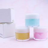 3 Flavors Transparent Tube Lip Scrub - MSmakeupoem.com