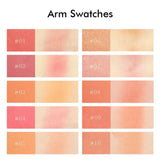 10 Colors Cat Paw Shape Blush - MSmakeupoem.com