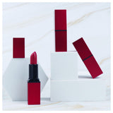 5 Colors Matte Red Square Tube Lipstick