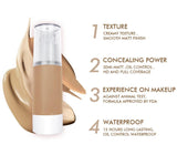 9 Colors White Round Tube Foundation